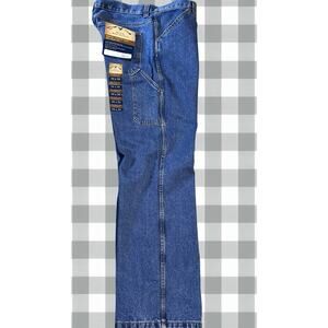 Gorpcore Blue Mountain Mens 34x34 Utility Carpenter Work Jeans Relaxed Fit NWT